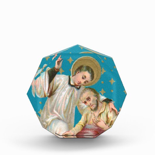 Aloysius Gonzaga & Plague Victim (M 006) Fotoblock (Vorderseite)