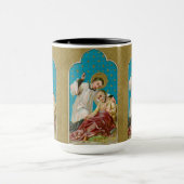 Aloysius Gonzaga & Plague Victim (M 006) Tasse (Zentrum)