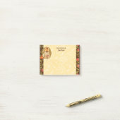 Aloysius Gonzaga (PM 01) 4"x3" Post-it Klebezettel (Auf Schreibtisch)