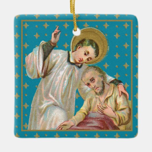 Aloysius & Plague Victim (M 006) Keramikornament (Vorderseite)