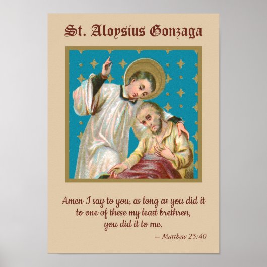 Aloysius & Plague Victim (M 006) Poster (Vorne)