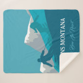 Alp Locarno Personalisiert Sherpadecke (Vorderseite (Horizontal))