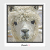 Alpaca Aufkleber (Blatt)