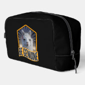 Alpaca Be echtes Zitat - Llama Lover Waschbeutel (Rechte Ecke)