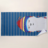 Alpaca Beach Towel Strandtuch (Vorderseite)