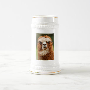 Alpaca Bierglas