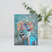 Alpaca - Bossy Betty 2r Postkarte (Stehend Vorderseite)