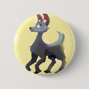Alpaca Bunny - Ultimate Gray/IlluminHering Button