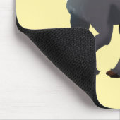 Alpaca Bunny - Ultimate Gray/IlluminHering Mousepad (Ecke)