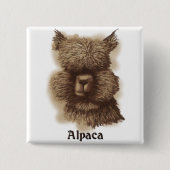 Alpaca Button (Vorderseite)