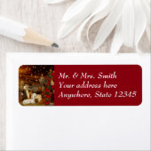 Alpaca Christmas Address Labels (Insitu)