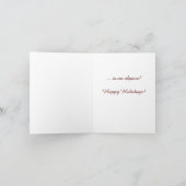 Alpaca Christmas Cards Feiertagskarte (Innenseite)