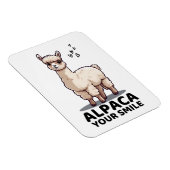 Alpaca Dein Lächeln Magnet (Rechte Seite)
