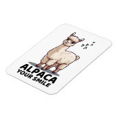 Alpaca Dein Lächeln Magnet (Linke Seite)