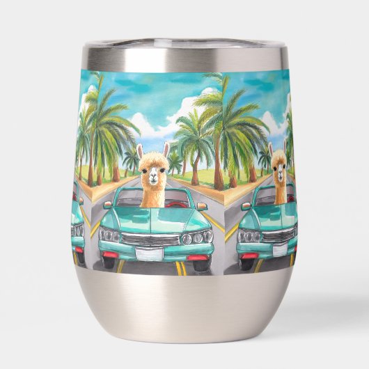 Alpaca Driving (Rückseite)