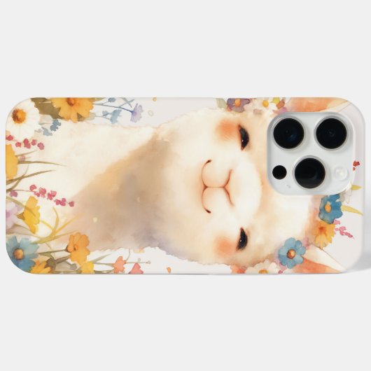 Alpaca Eine Wiese der Freude Case-Mate iPhone Hülle (Rückseite (Horizontal))