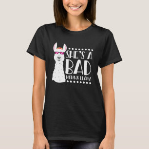 Alpaca Fan Sie ist ein schlechter Momma Llama für T-Shirt