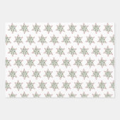 Alpaca "Fleece Navidad" Geschenkgutschrift Set 3 Geschenkpapier Set (Vorderseite 2)