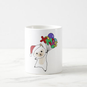 Alpaca Frohe Weihnachten Wintertiere Alpacas Kaffeetasse