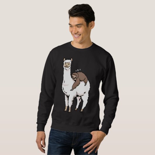 Alpaca Funny Alpaca Loafa Sweatshirt (Vorne ganz)