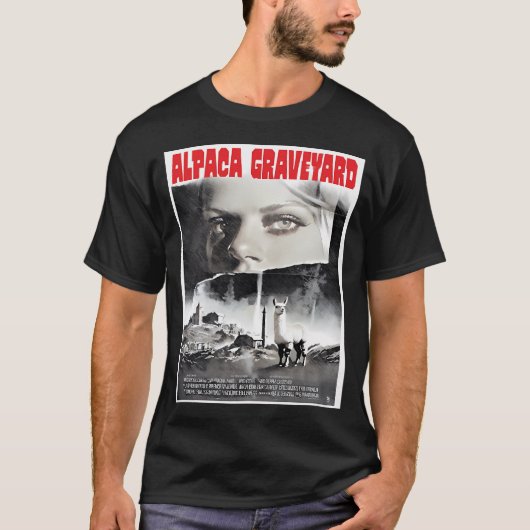 Alpaca Graveyard T-Shirt (Vorderseite)