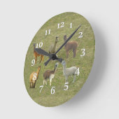 Alpaca Group Wall Clock Runde Wanduhr (Winkel)