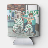 Alpaca-Haarschnitt Dosenkühler (Rückseite)