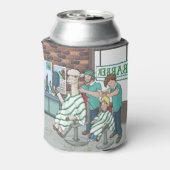 Alpaca-Haarschnitt Dosenkühler (Kanne Rückseite)