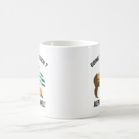 Alpaca-Handtuch Kaffeetasse (Mittel)