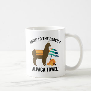 Alpaca-Handtuch Kaffeetasse