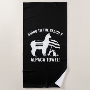 Alpaca-Handtuch Strandtuch