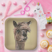 Alpaca Hello - Paper Plate Pappteller (Party)