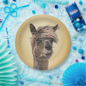 Alpaca Hello - Paper Plate Pappteller (Party)