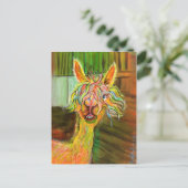 Alpaca - Hilda Postcard Postkarte (Stehend Vorderseite)