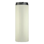 Alpaca in Brille und Party Hat Thermosbecher (Rückseite)