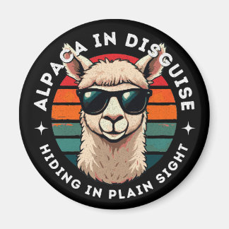 Alpaca in Disguise - Verstecken in Schlichter Sich Magnet