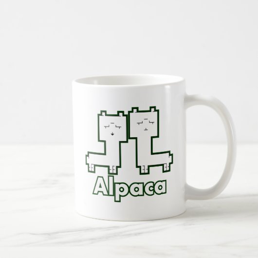 Alpaca Kaffeetasse (Rechts)