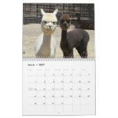 Alpaca-Kalender 2021 Kalender (Mär 2027)