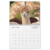 Alpaca-Kalender 2025 Kalender (Mär 2026)