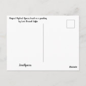 Alpaca Kathleen Postcard Postkarte (Rückseite)