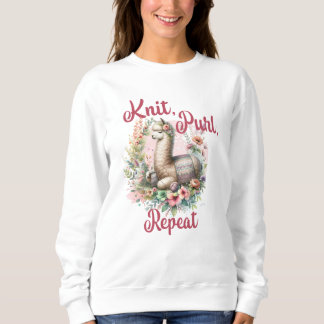 Alpaca-Knitter Sweatshirt