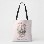 Alpaca-Knitter Tasche (Vorderseite)