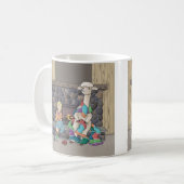 Alpaca Knitting Kaffeetasse (Vorderseite Links)