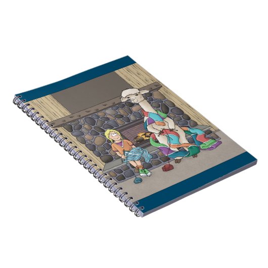 Alpaca Knitting Notizblock (Rechte Seite)