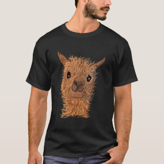 Alpaca Lama Sweet Alpaca Sweet Alpaca Alpaca Head T-Shirt