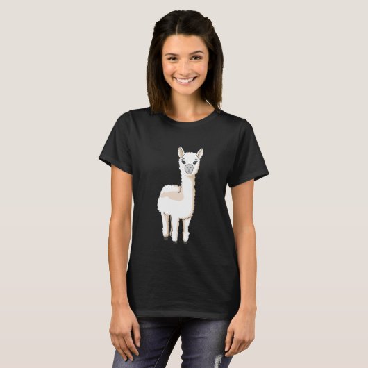 Alpaca Lama T-Shirt (Vorne ganz)