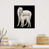 Alpaca Liebe Poster (Küche)