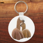 Alpaca Liebe Schlüsselanhänger (Vorderseite)