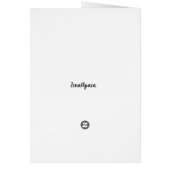 Alpaca - Little Dreamer Note Card (Hinten)