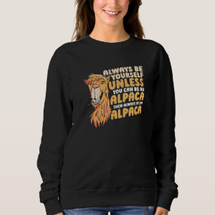 Alpaca Llama Animal 1 Sweatshirt